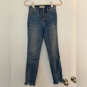 Madewell 10” High Rise Crop